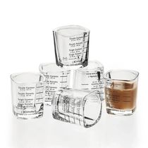 Glasses Square shot Cup with Scale 60ml Espresso Ounce Bakin