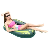 Детская водная надувная резиновая лодка, дорожный складной кушон для плавания для рыбалки