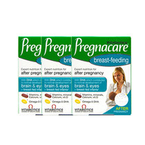 April 26 British pregnacare lactation pregnant women postpartum multivitamin folic acid dha fish oil 3 boxes