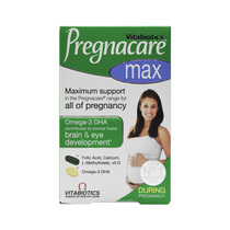 February 26 British pregnacare max dha multivitamin tablets for pregnant women folic acid DHA fish oil