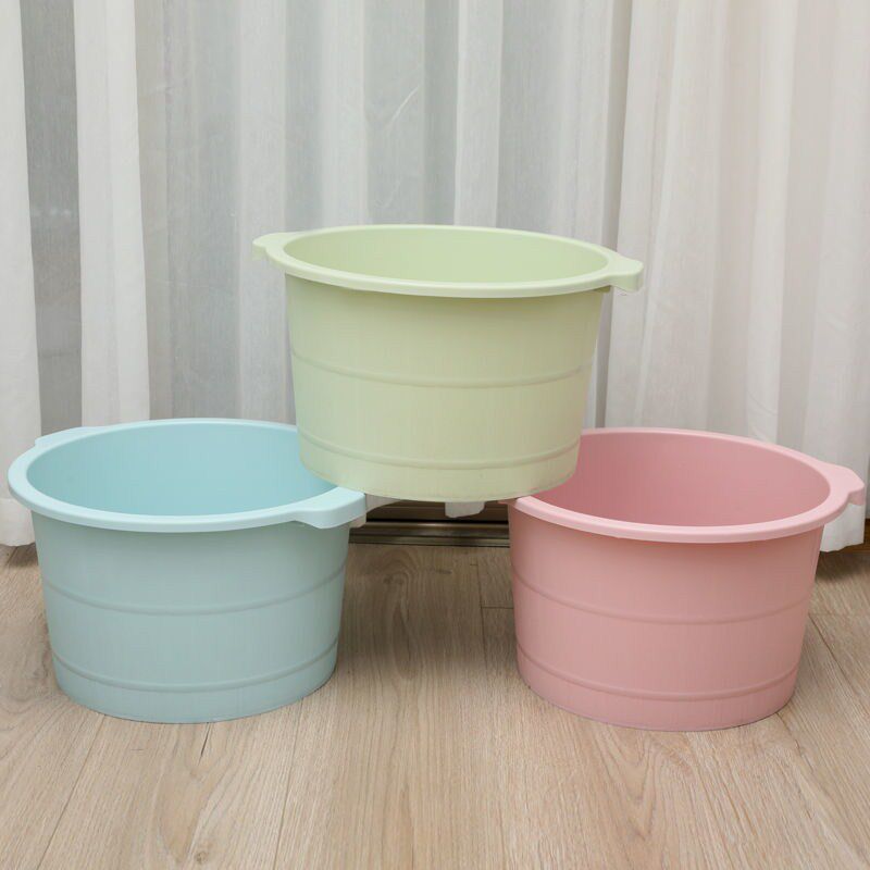 Health care household foot bucket plastic foot tub health care foot tub adult height thickened foot bucket over calf basin
