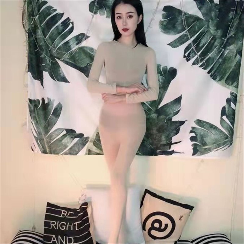 Plus-Size Full-Body Stockings, One-Piece Bodysuit, Spring and Summer Tight-Fitting Slim-Fit Jumpsuit, Cosplay Bodysuit, Open-Crotch Plus-Size Full-Body Stockings, One-Piece Bodysuit, Spring and Summer Tight-Fitting Slim-Fit Jumpsuit, Cosplay Bodysuit, Open-Crotch