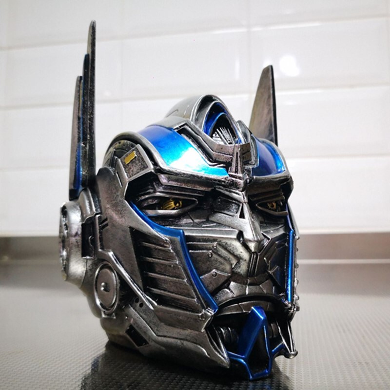 New Transformers Bumblebee Iron Man Resin Ashtray Personalized Creative Gift Ornament for Boyfriend