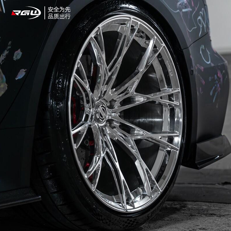 RGW подходит для кованых дисков Audi ST9, модифицированных глубоко вогнутых дисков A6L, изготовленных по индивидуальному заказу на 19 20 21 дюйм A4 A7L S7 RS7 Изображение 1