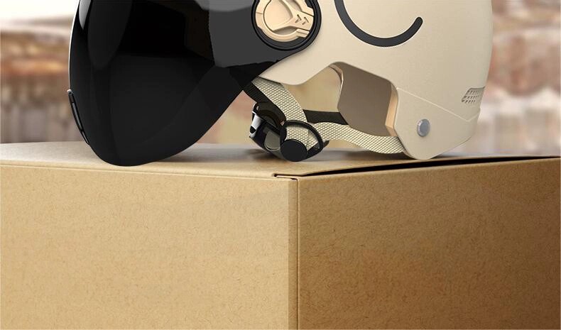 3C certification electric car helmet ladies battery car winter helmet four seasons universal motorcycle half helmet men's three c