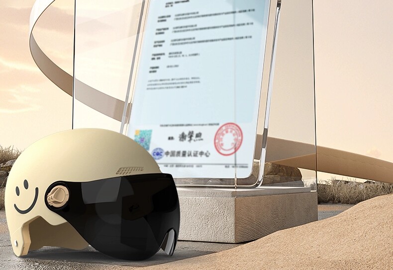 3C certification electric car helmet ladies battery car winter helmet four seasons universal motorcycle half helmet men's three c