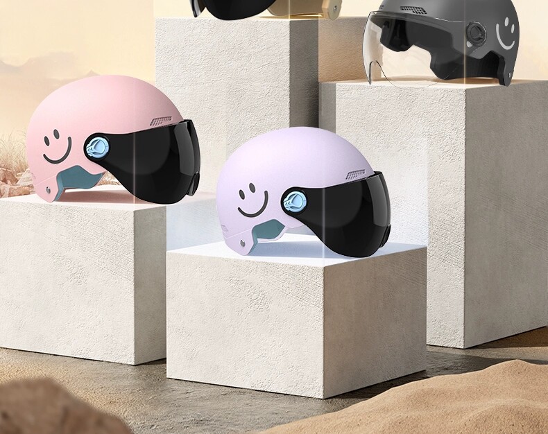 3C certification electric car helmet ladies battery car winter helmet four seasons universal motorcycle half helmet men's three c