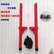 Stilts leggings folk traditional stilts for adults solid wood acrobatic stilts tripod childrens ethnic performance props