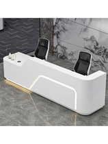 FRP sales office FRP bar beauty salon training institution information desk service desk bar reception customization