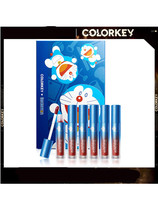 colorkey Corraki Doraemon A dream gift box with Clatch velvet gift mouth red eyebrow pen eyelink pen powder bashing