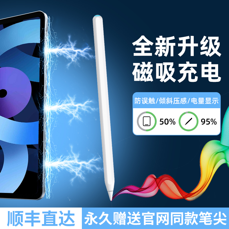 INFILAND apple pencil second-generation magnetic charging stylus ipad capacitive pen anti-mistouch apple pencil tablet stylus Apple suitable