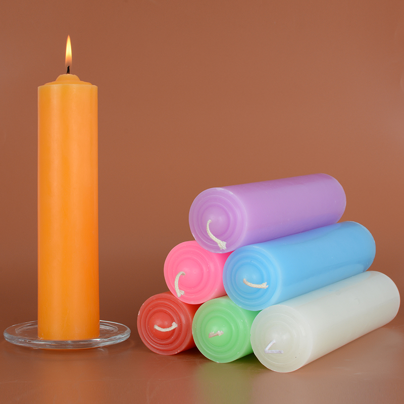 Extra Large Bold Color Smokeless Odorless Home Lighting Red Candle Event Party Decoration Romantic Atmosphere Long Lasting