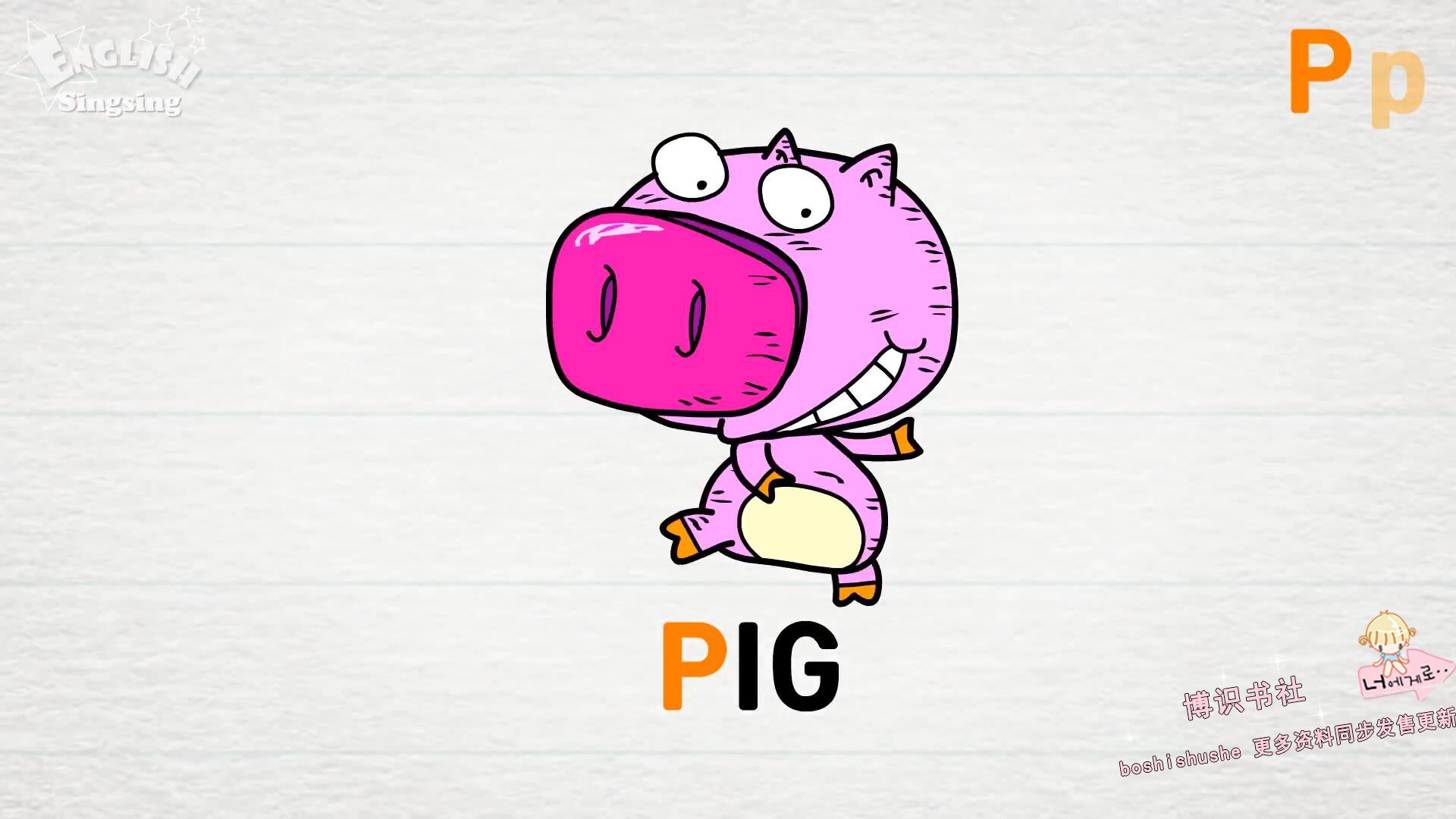 英语启蒙课程English singsing视频音频英文动画幼儿早教自然拼读 启蒙系列动画 English singsing 13个系列