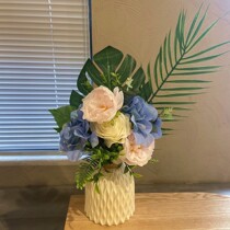 INS Emulation Embroidered Ball Sunflower Rose Bonsai Flower Arrangement Living Room Table Wine Cabinet Swing Piece Fake Flower Suit Potted Plant