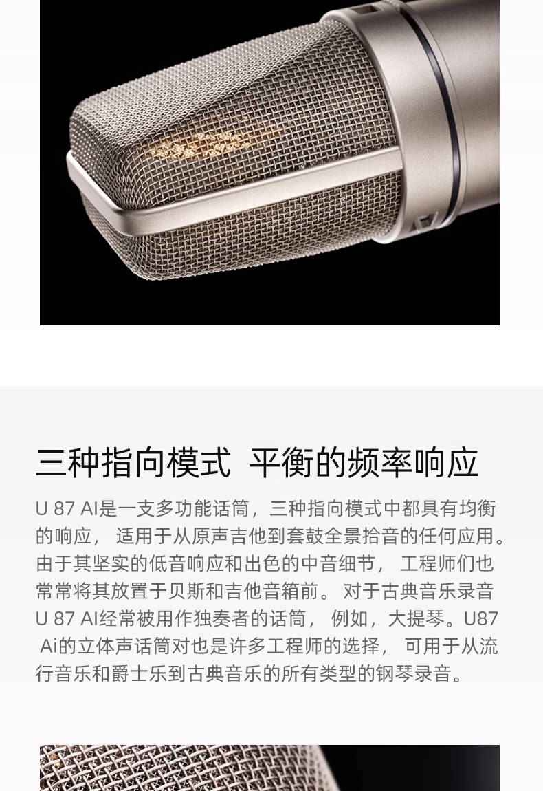 Neumann/诺音曼U87 ai插图5
