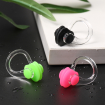 Swimming nose clip unisex silicone non-slip childrens professional anti-choking diving training clip nose soft anti-falling