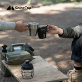 Дорожная кофейная чайная чашка для кемпинга из нержавеющей стали, портативный комплект, держатель для стакана, защита при падении