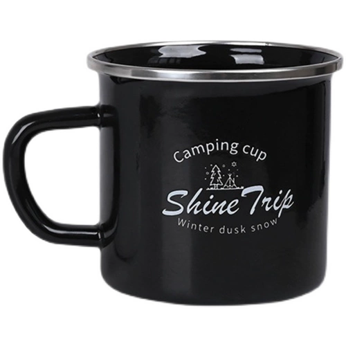 Shanqu Shinetrip Outdoor Открытая чашка для водяной чашки эмалевой чашка 350 мл кофейная чашка световой напиток водяной чашка водяной чашки