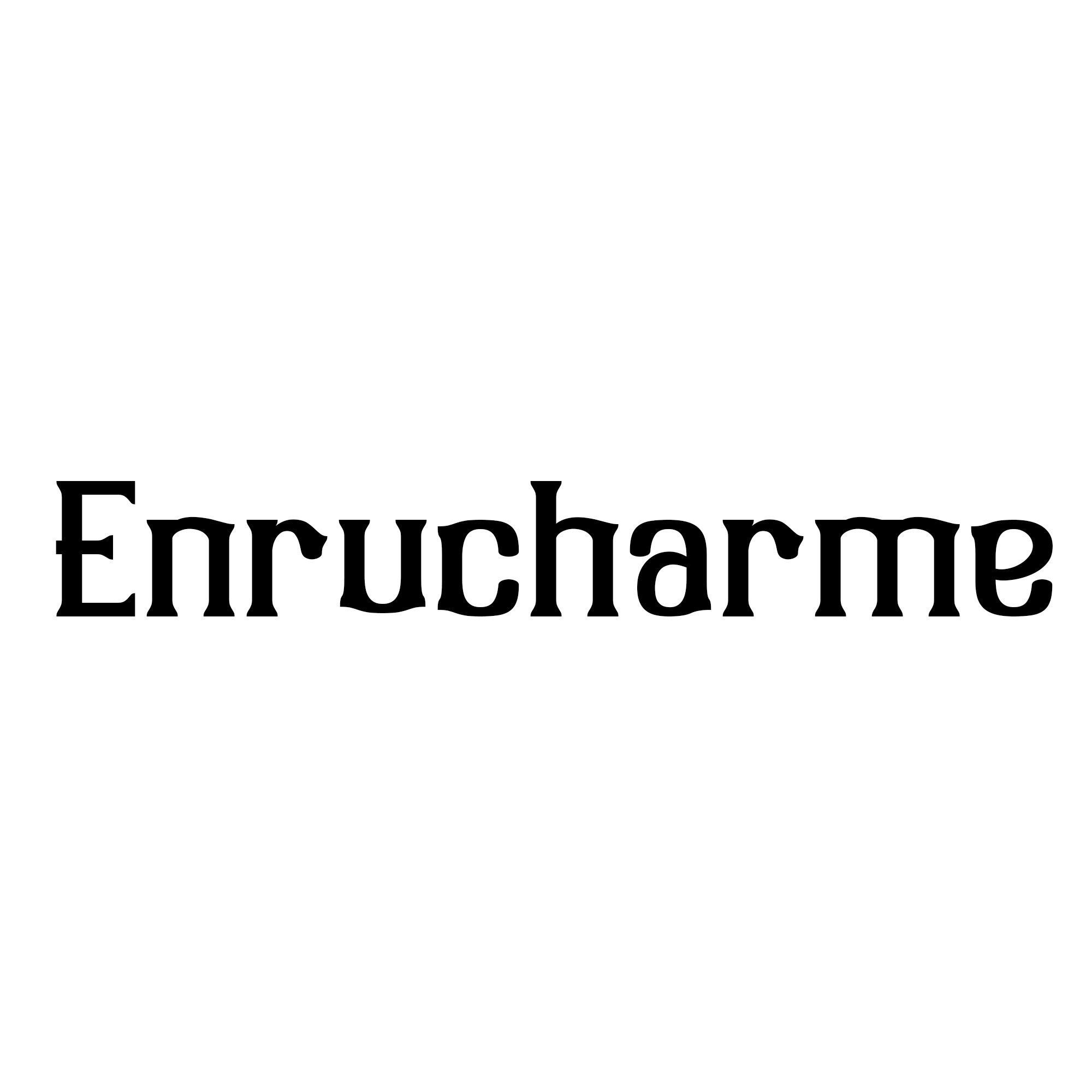 Enrucharme魅一羊绒围巾的LOGO
