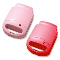 Portable Electric Dual Waffles Sandwich Maker Non Stick