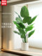 Bird of Paradise Artificial Flower, Artificial Green Plant, High-End Luxury Fake Plant, Indoor Decorative Ornament, Large Potted Plant for Living Room