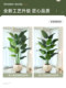 High-End Luxury Artificial Green Plants, Traveler's Banana Indoor Potted Plants, Living Room High-End Simulated Plants, Bird of Paradise Landscaping Artificial Trees