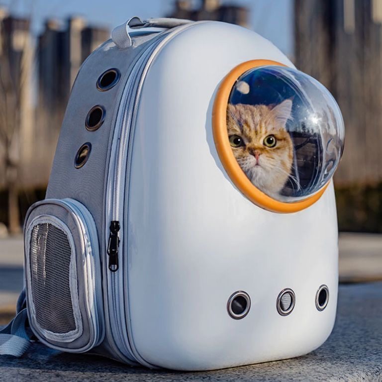 Сумка для кошек, рюкзак для кошек, сумка для домашних животных, сумка-переноска для прогулок, космическая капсула, рюкзак для домашних животных, рюкзак большой емкости для кошек и собак