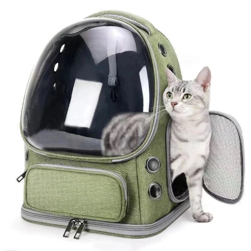 猫用バッグ、携帯用トラベルバッグ、大容量、猫用バックパック、ペット用ショルダーバッグ、暖かい、横開き、携帯用猫用バッグ。