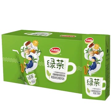 【达利园】蜂蜜绿茶饮料250ml*24盒