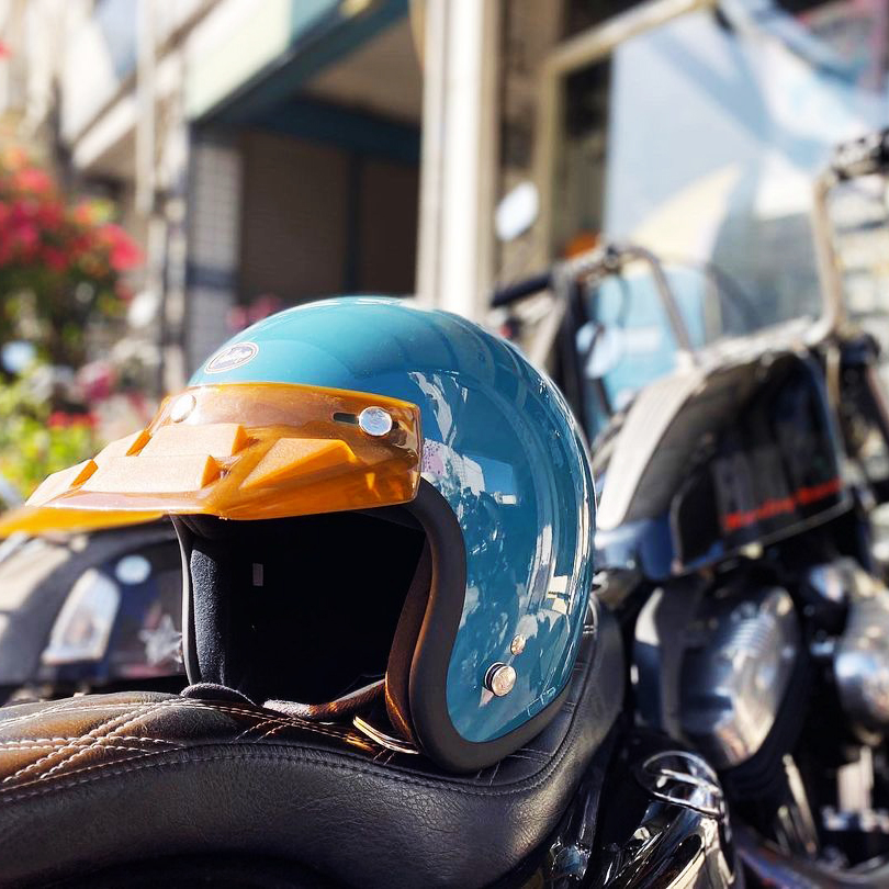 Taiwan Gallop Retro Motorcycle 3 4 helmet helmet helmet for men and women four season safety hat Heygo Black Dog