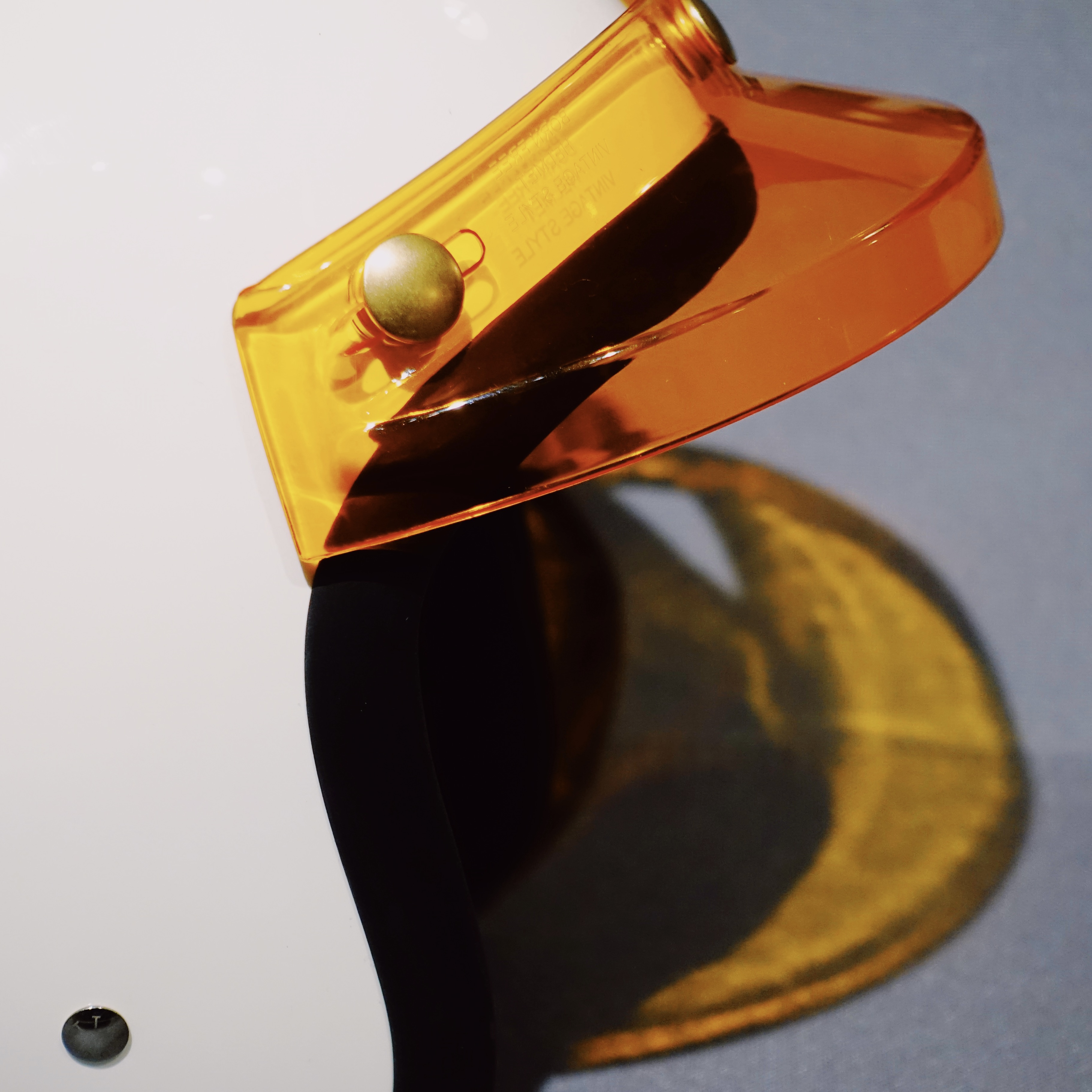 Taiwan retro locomotive men and women four seasons cute 3 4 helmet half helmet small white helmet black and white hat brim HEYGO black dog