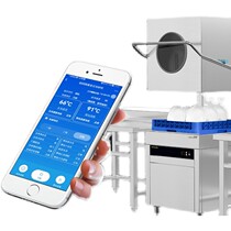 Boyang dishwasher commercial hotel small uncovered automatic dishwasher restaurant with cup washing machine