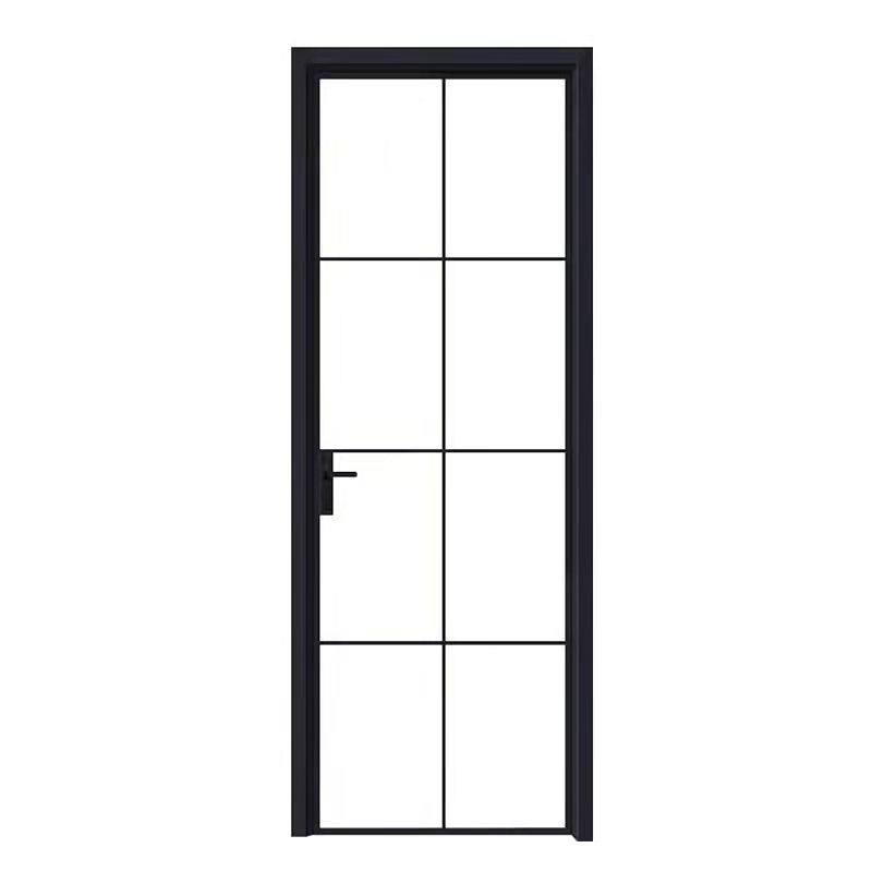 Changhong Glass Door Bathroom Toilet Door Extremely Narrow Bathroom Door Sliding Door Kitchen Single Door Sliding Door Kitchen and Bathroom