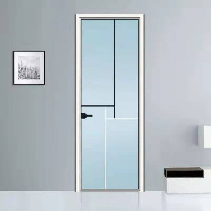 Changhong Glass Door Bathroom Toilet Door Extremely Narrow Bathroom Door Sliding Door Kitchen Single Door Sliding Door Kitchen and Bathroom