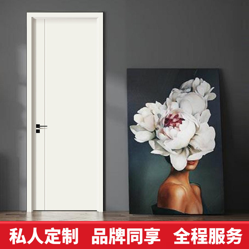 Brand Same Style Solid Wood Door, Interior Door, Bedroom Door, Set Door, Room Door, Painted Door, Paint-Free Door, Standard Room Door