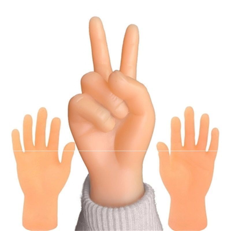 Cat gloves, small hands, Barbie, little finger sets, vibrato, the same small hand, net red, mini palm, creative and funny