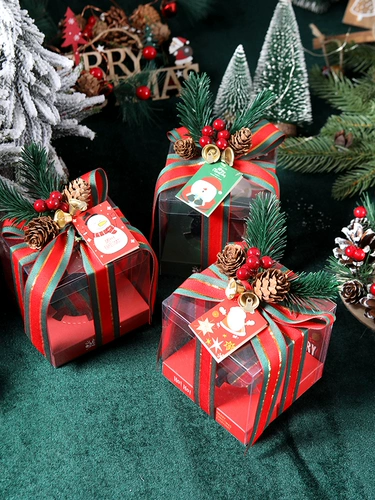 Apple, рождественский защитный амулет, детская подарочная коробка, подарок на день рождения