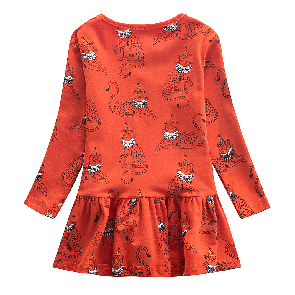 платье jumping meters long sleeve grey unicorn princess girls dress 0/3