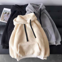 Sweatshirts Hoodies Women Autumn Winter Plush Warm Fluffy Do