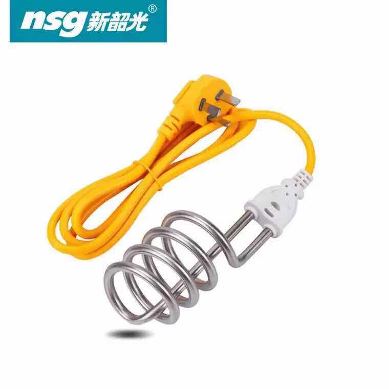 Xinshaoguang is hot fast F8 boiling water rod students boil water stainless steel electric heating tube water boiler basin bucket heating rod