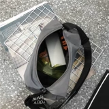 Tide, сумка на одно плечо для отдыха, рюкзак, сумка через плечо для школьников, трендовая нагрудная сумка, универсальная черная водонепроницаемая сумка, коллекция 2023, ткань оксфорд