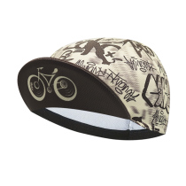 Retro-style cycling cap for summer moisture-wicking lightweight and breathable road bicycle helmet hood for men and women