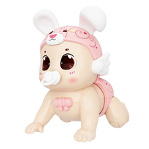 Baby toys 0-1 years old learning crawling guide to raise head practice training puzzle early education 3 baby music crawling baby 951