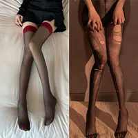 [Красная граница черный шелк+классический разорван рукой]