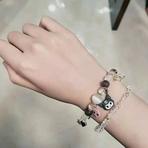 Original God theme series character impressionwind hand rope Korea East Gate ins crystal bracelet hipster cute learning