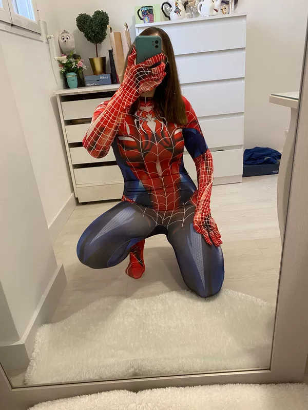 cosplay khiêu dâm Người Nhện Cosplay Người Phụ Nữ Gợi Cảm Zentai Phù Hợp Với Spandex Body cosplay khiêu dâm