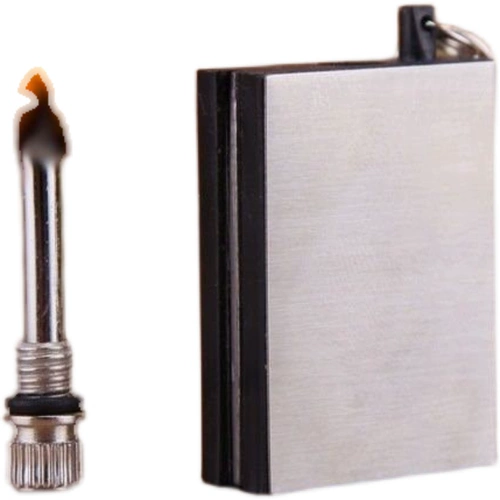 Зажигалка, универсальный креативный дорожный ветрозащитный водонепроницаемый брелок на керосине