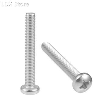 ເຄື່ອງ Screws Cross Pan Head Screw 304 Stainless Steel M8x6