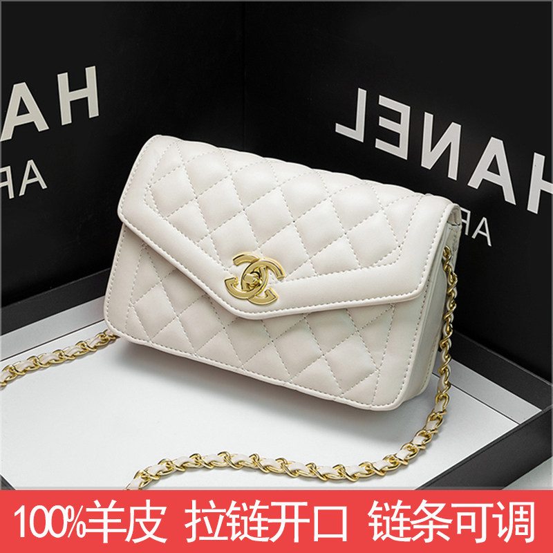 2025 новая аутентичная брендовая сумка Chanel small fragrance bag, кожаная фирменная модная универсальная сумка-мессенджер через плечо