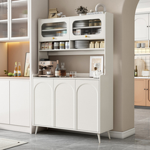 Household modern minimalist kitchen sideboard integrated wall cabinet living room wine cabinet storage cabinet multi-functional tea cabinet